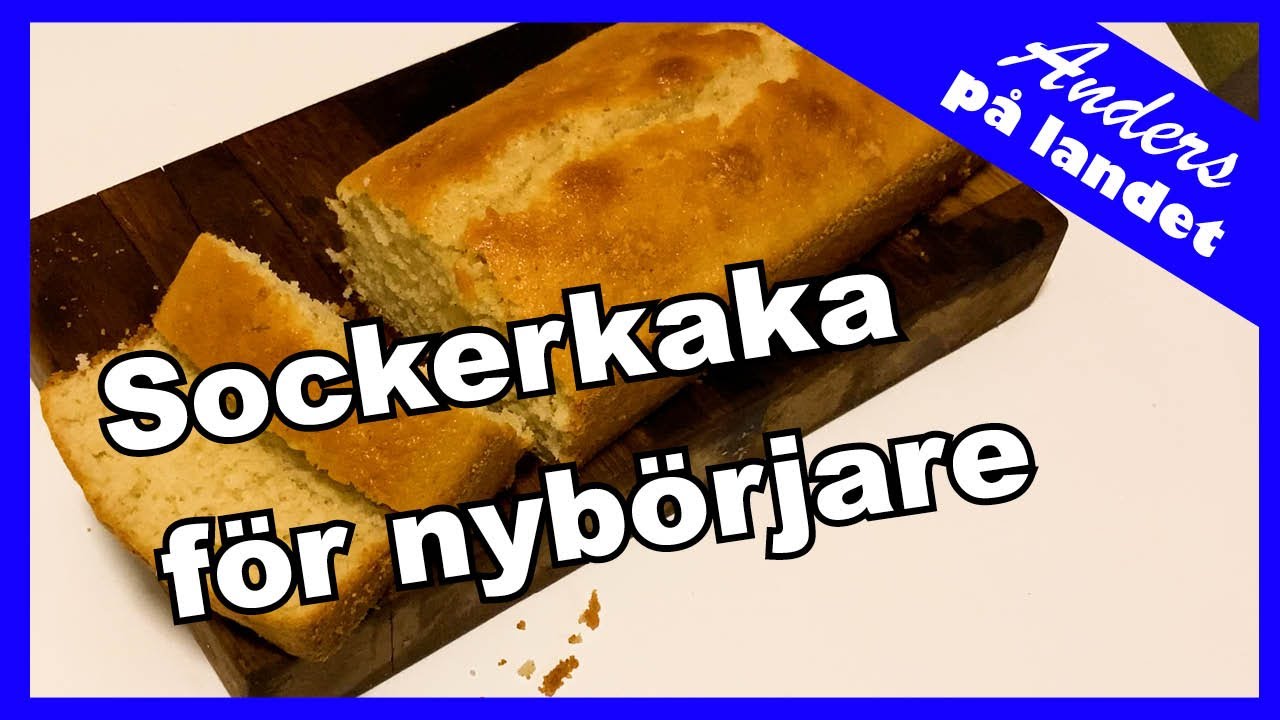 Överraska alla med en hembakt sockerkaka