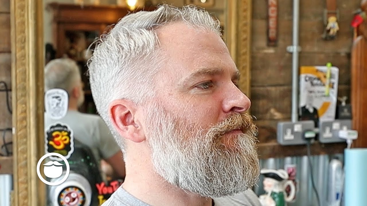 Classic Side Part with Beard Trim