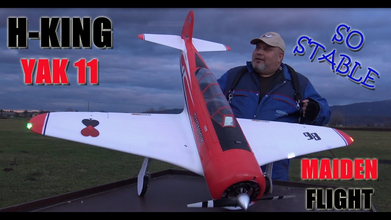 AMAZING NEW Yak-11 Red Reno Racer EPO 1450mm PNF (57