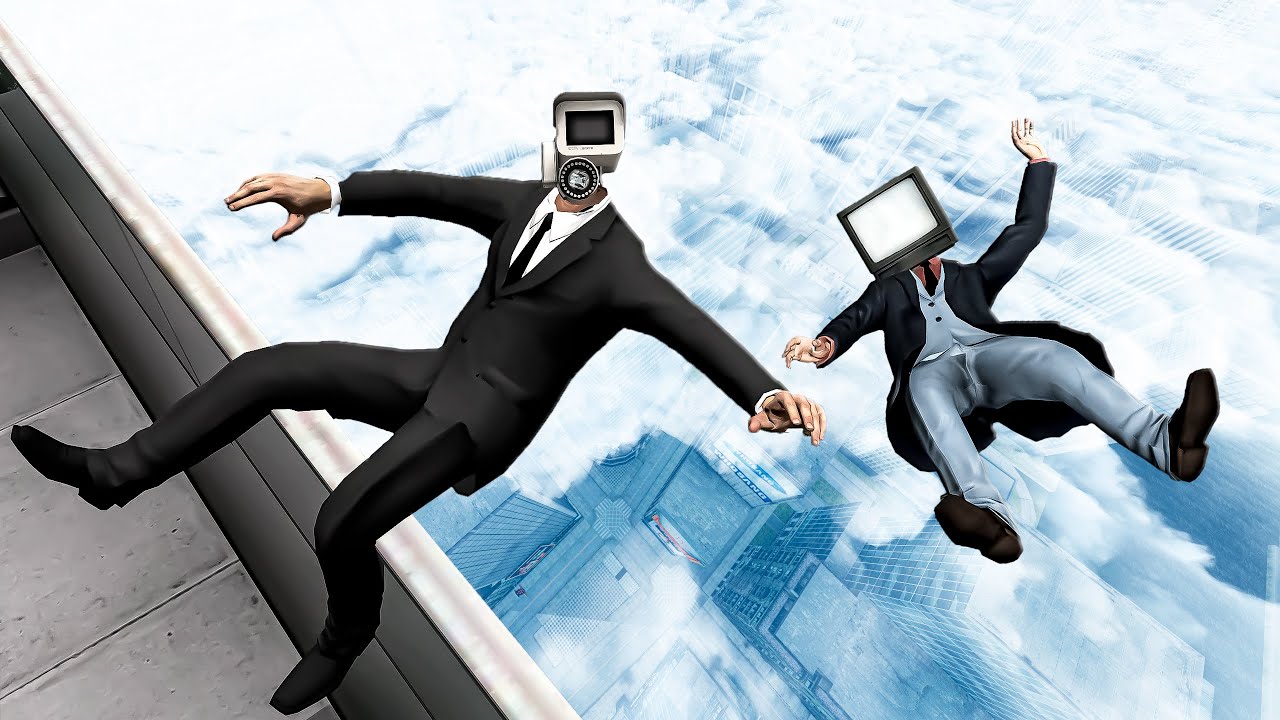 Garry's Mod - Skibidi Funny Ragdoll (Cameraman, TV Man, Speakerman, Projectorman) - Ep. 139