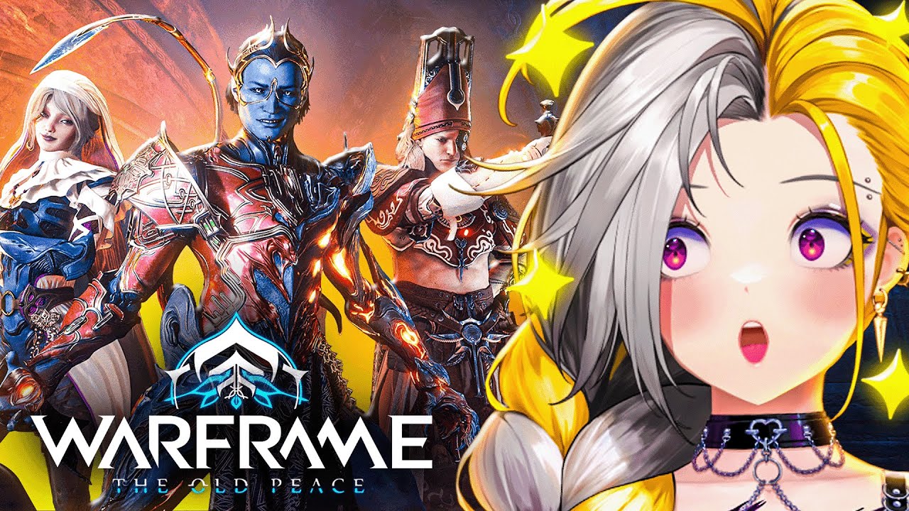 PLAYING WARFRAMES NEWEST UPDATE, THE OLD PEACE! MEETING NEW PROTOFRAMES! (Full quest reaction)
