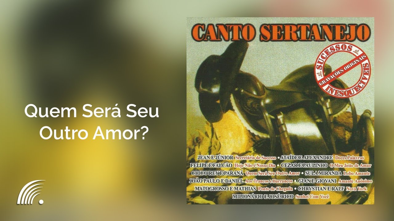 Chico Rey & Paraná - Quem Será Seu Outro Amor? (Canto Sertanejo)(Oficial)