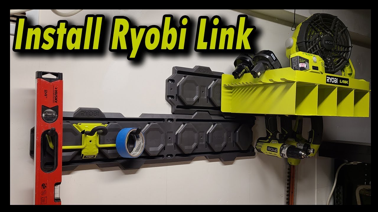 КАК: установить НОВОЕ хранилище инструментов Ryobi Link