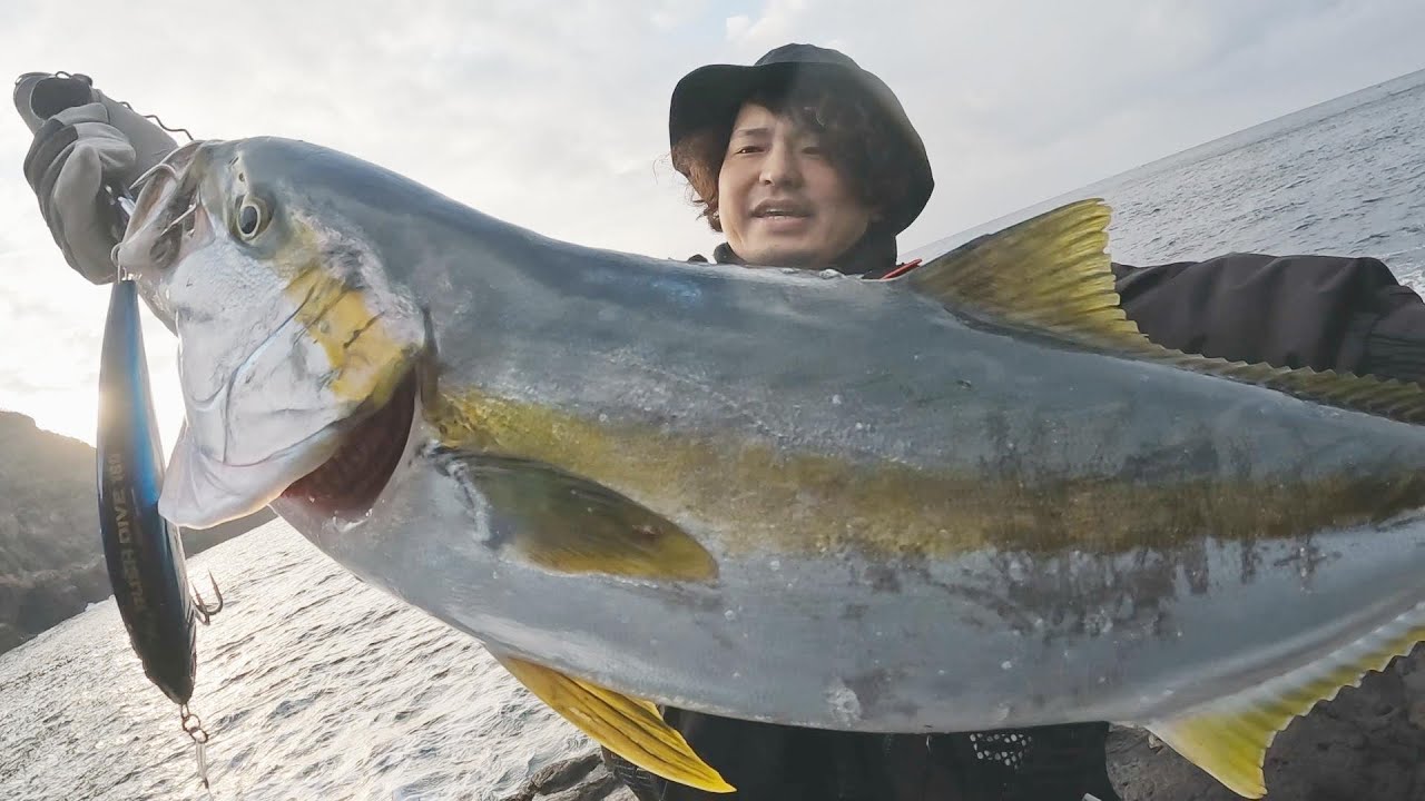 【隠岐の島】ヒラマサ日本記録の地!!ヒラマサ初参戦の【助っ人】瀬際の強襲!!大攻防戦!!!!
