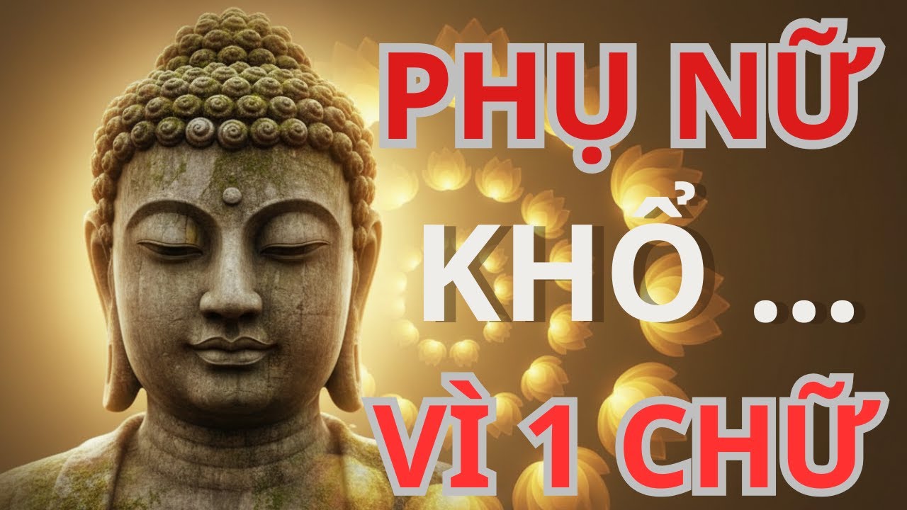 PHỤ NỮ KHỔ VÌ 1 CHỮ CHẤP – ĐỜI ĐỔI NGAY TU KHẨU NGHIỆP- ĐỪNG KIỂM SOÁT CHỒNG CON- KHÔNG MONG BÁO ĐÁP