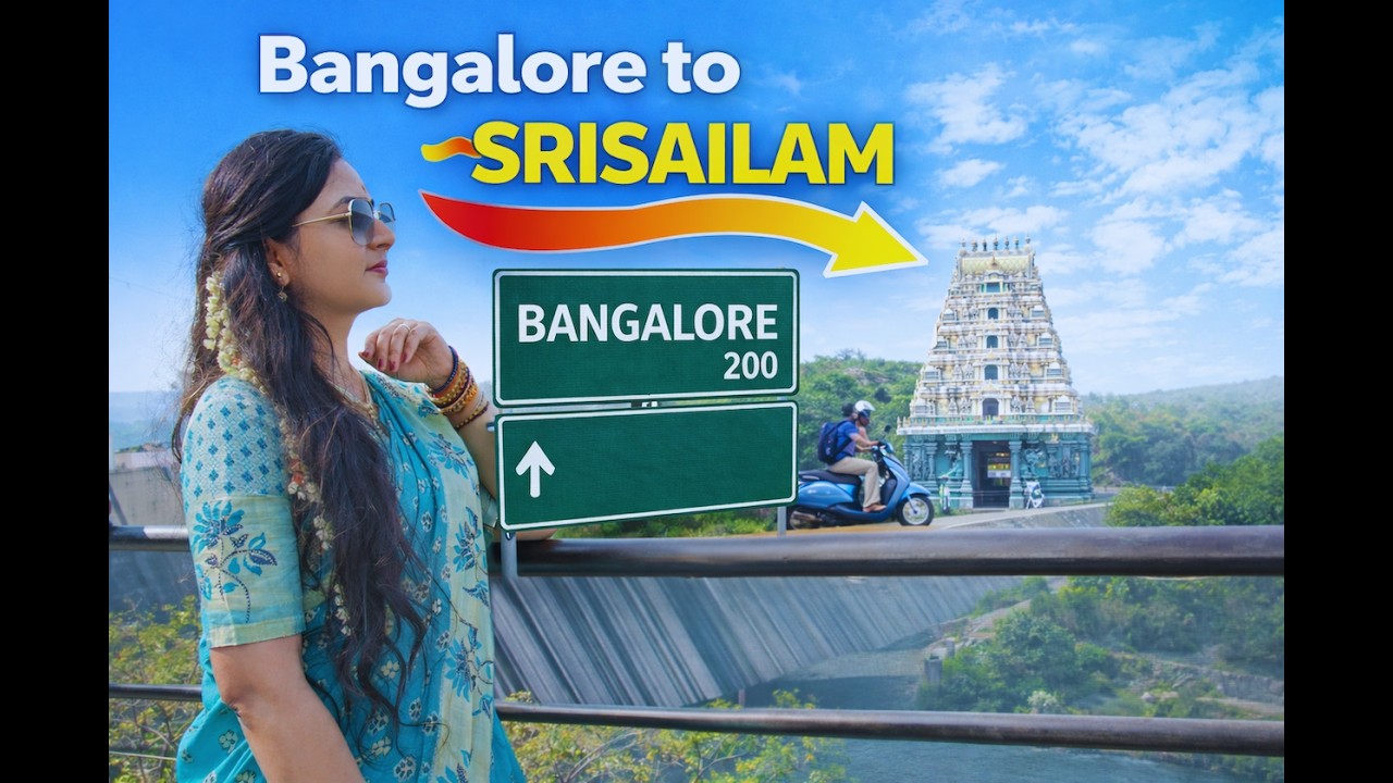 Bangalore to Srisailam Mallikarjuna Temple Road Trip | Complete Travel Guide & Darshan Experience