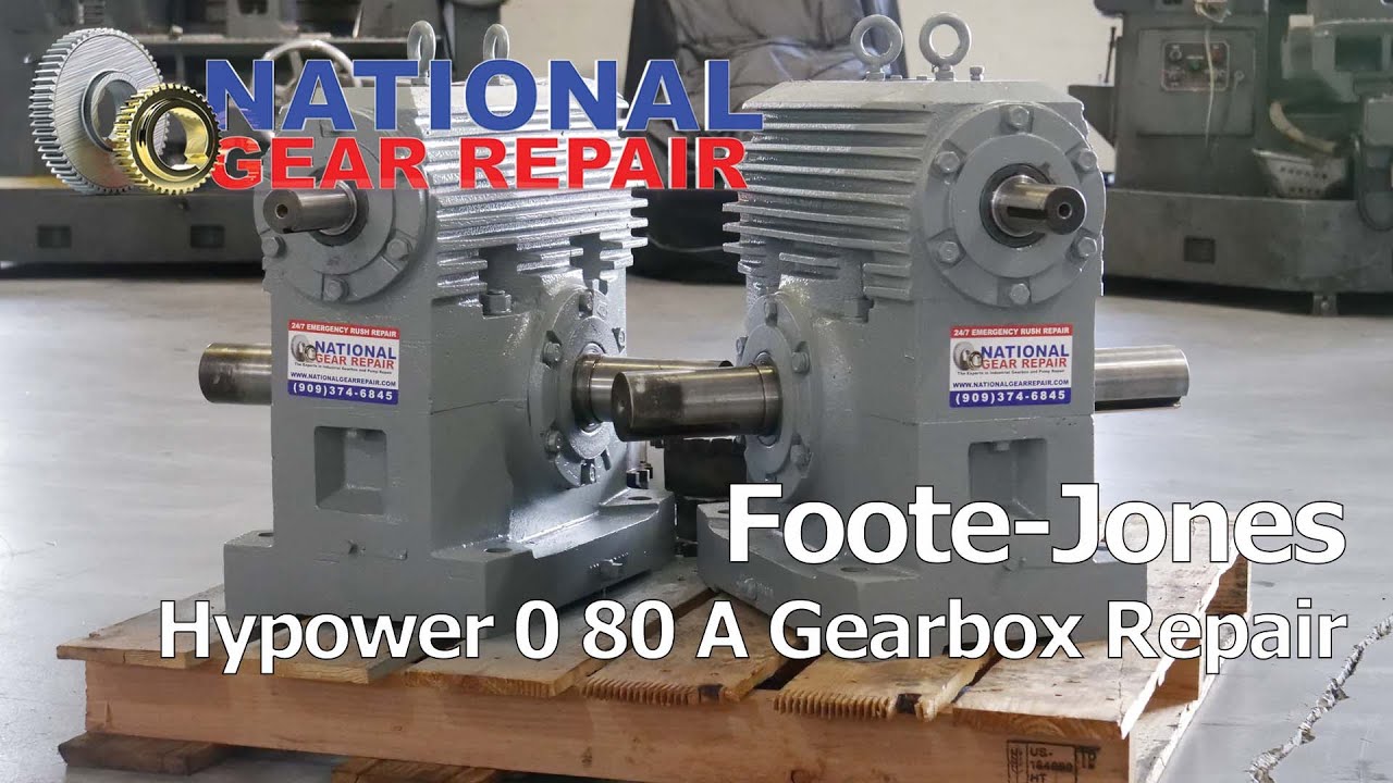 Foote-Jones Hypower 0 80 A Spec Gearbox Repair