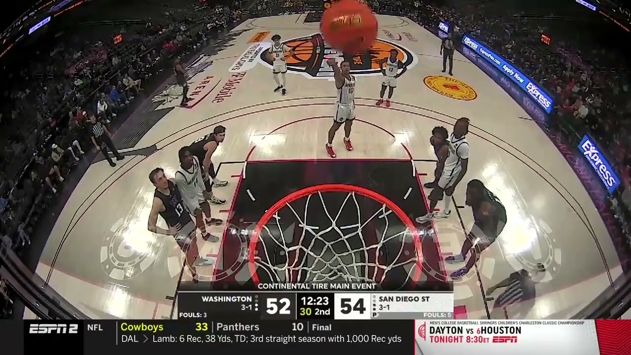 JAEDON LADEE VS WASH 34 PTS      11.19.23