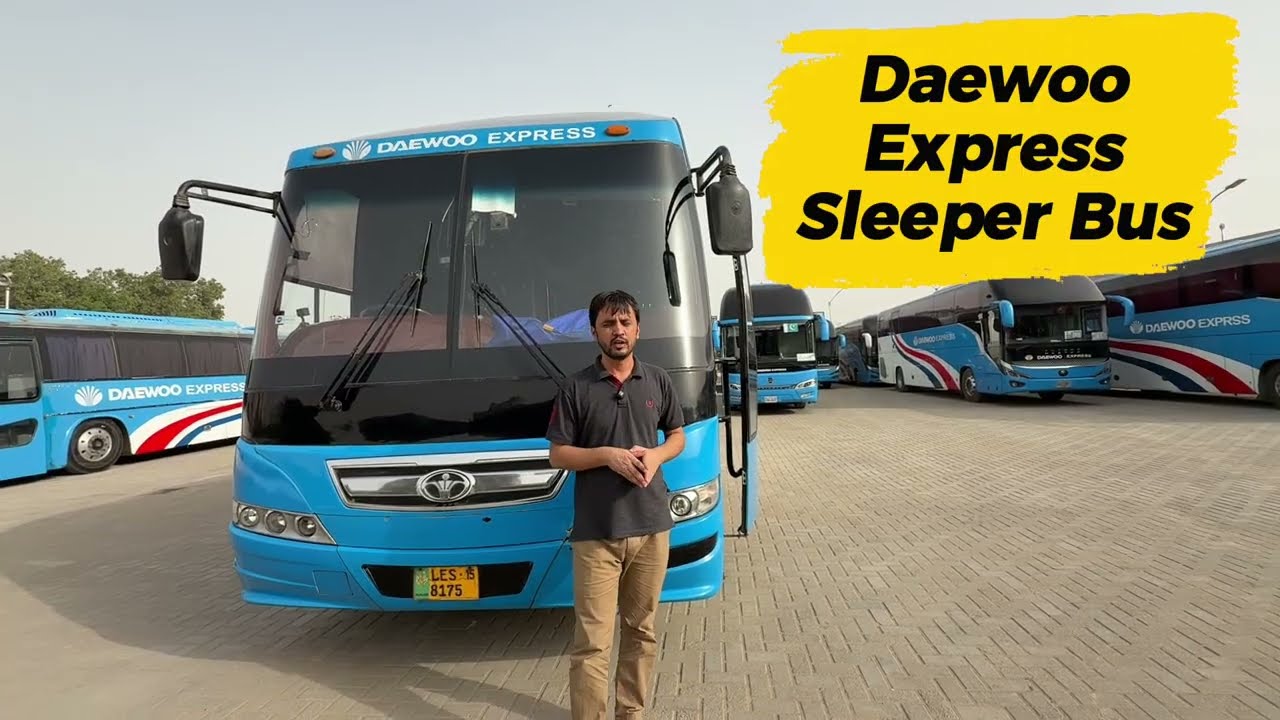 Daewoo Express Sleeper Bus Fares from Karachi to Lahore, Islamabad & Faisalabad