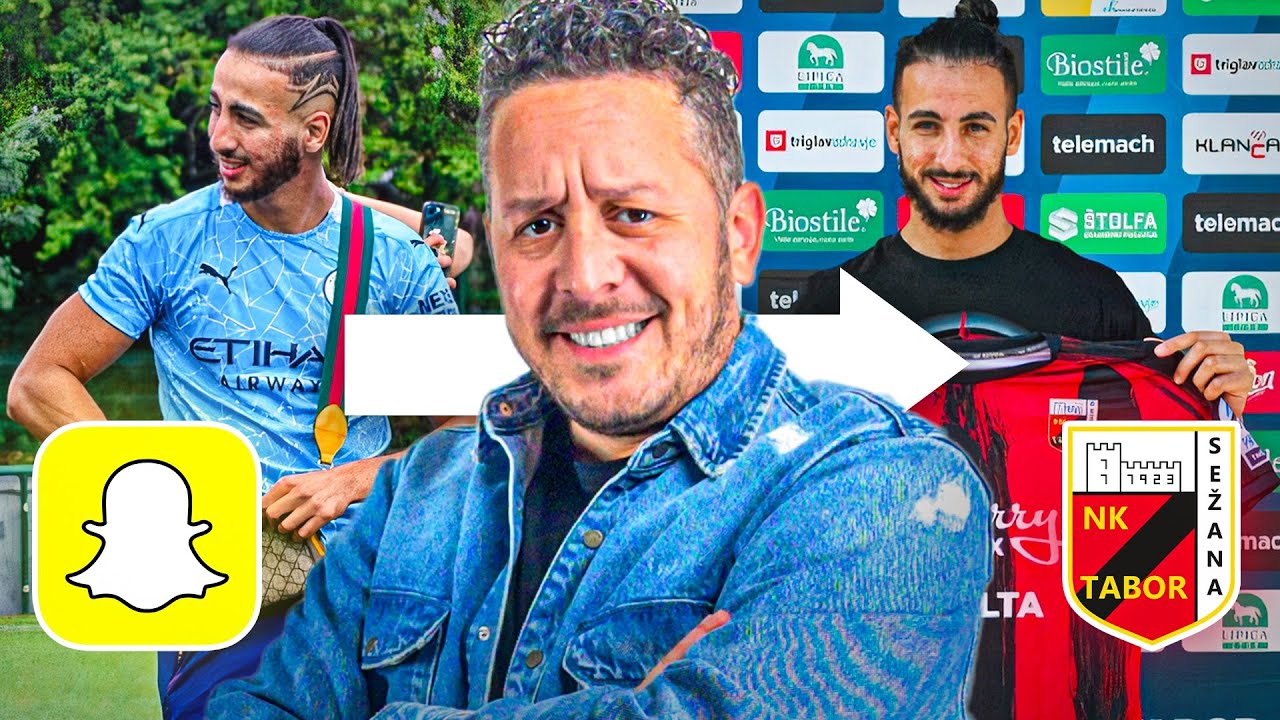 Boucif Gazlebigshow : De snapchat au football professionnel (Reportage en SLOVENIE)