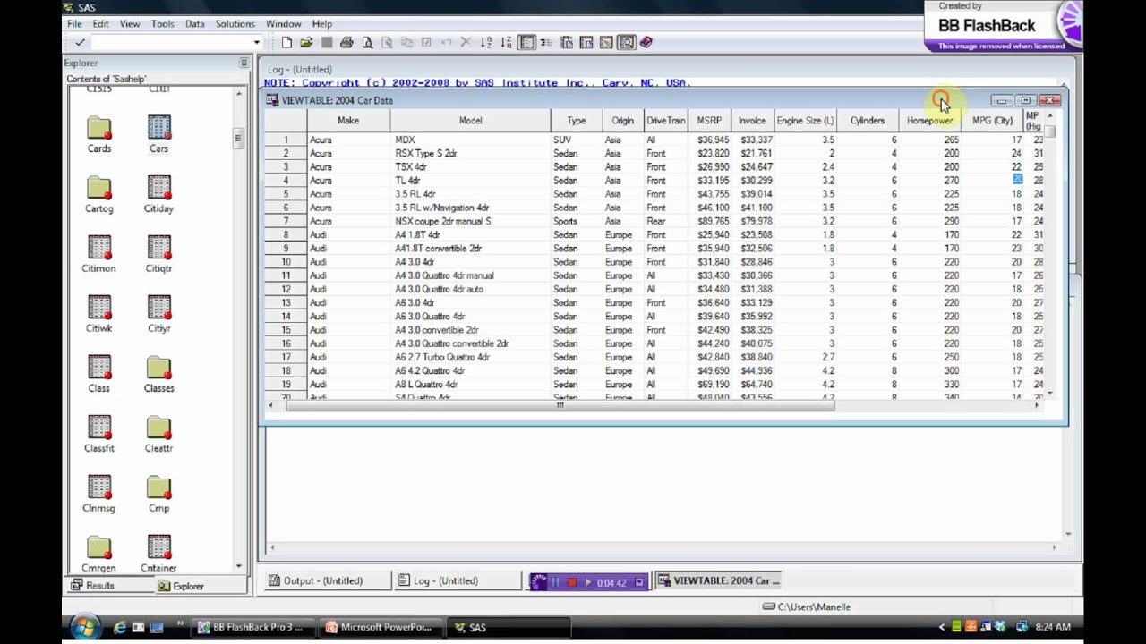 SAS for True Beginners Part 1