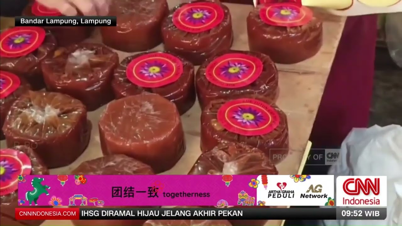 Mengenal Kue Tutun, Makanan Imlek Khas Lampung