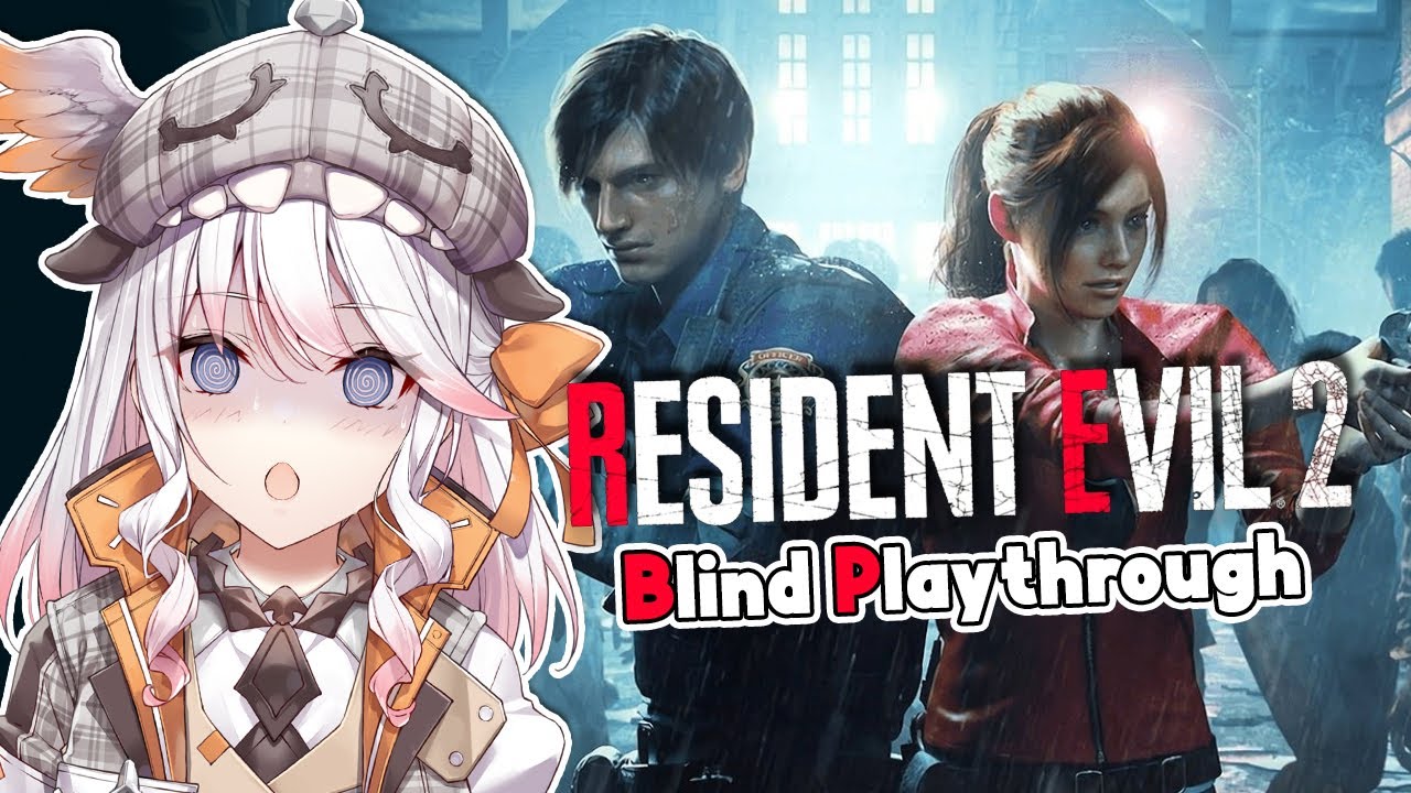 【 Resident Evil 2 】Detective vs. Zombies | Blind Playthrough
