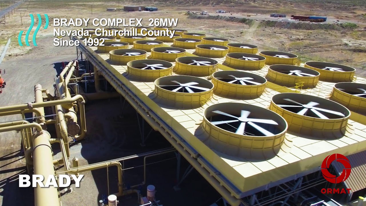 Ormat power plant in the US