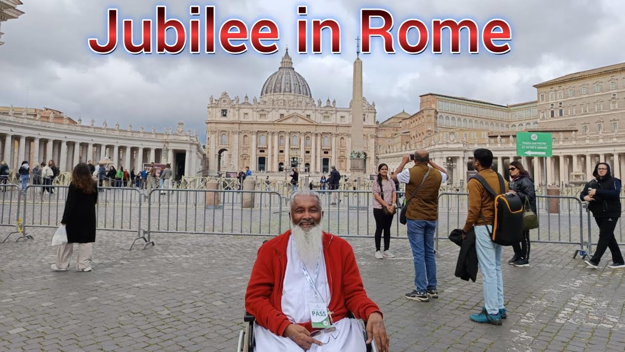 Jubilee in Rome 2025. Fr. James Manjackal MSFS