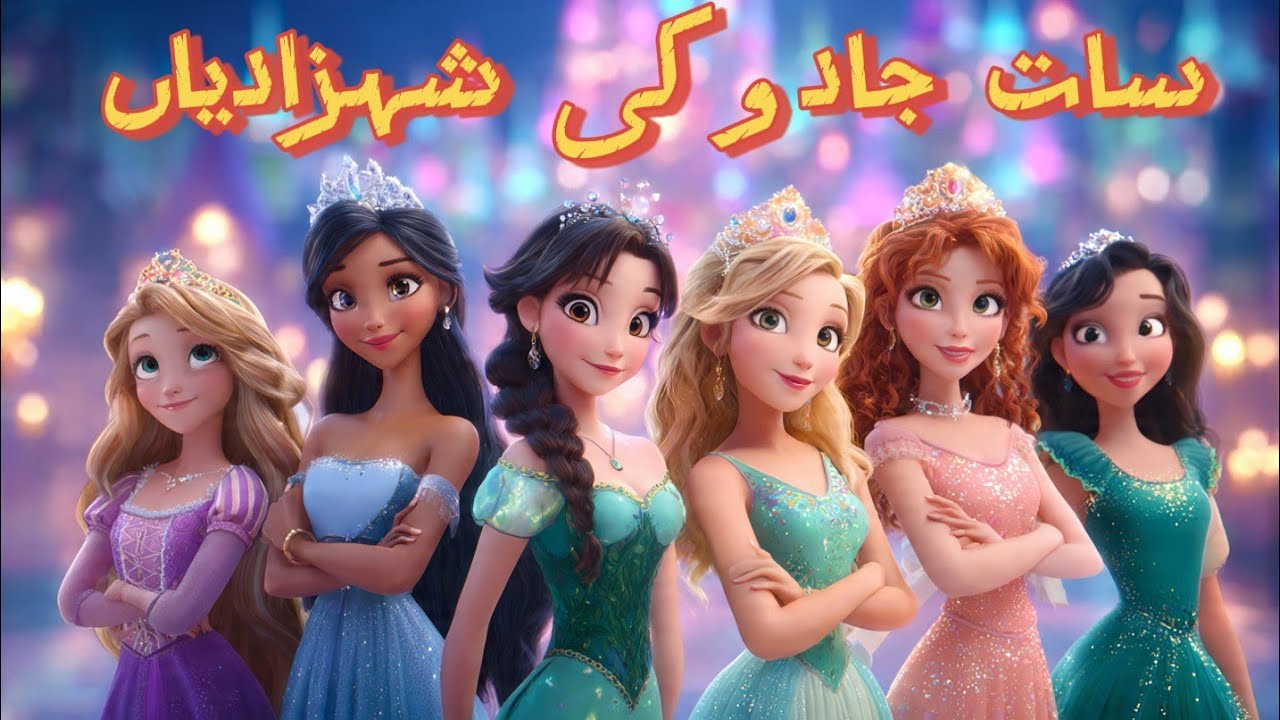 سات جادو کی شہزادیاں| Magical Princess Story in Urdu | Kids Moral Story | 3D Cartoon