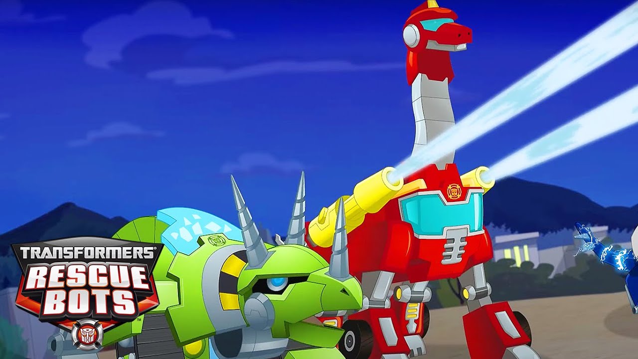 Transformers: Rescue Bots | Os Dinobots chegaram | Desenho infantil | Transformers para crianças