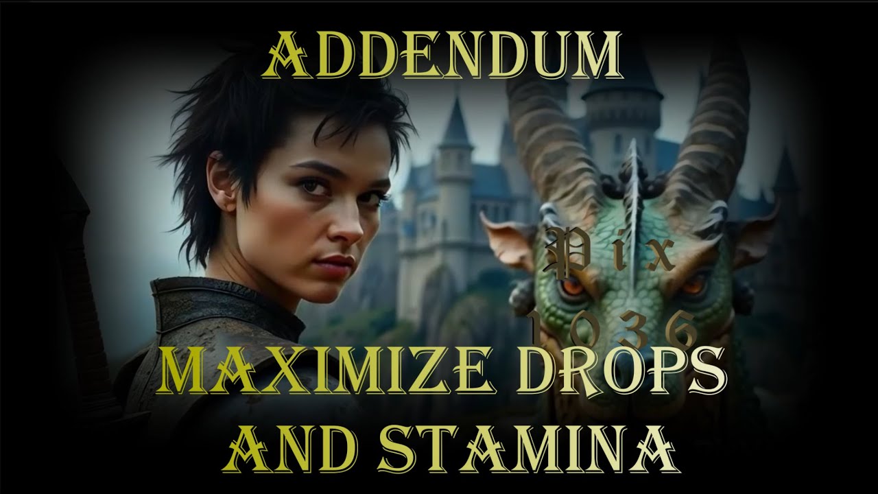 Evony - Addendum: Stamina vs. Double Drops. Things I didn't know and are worth sharing.
