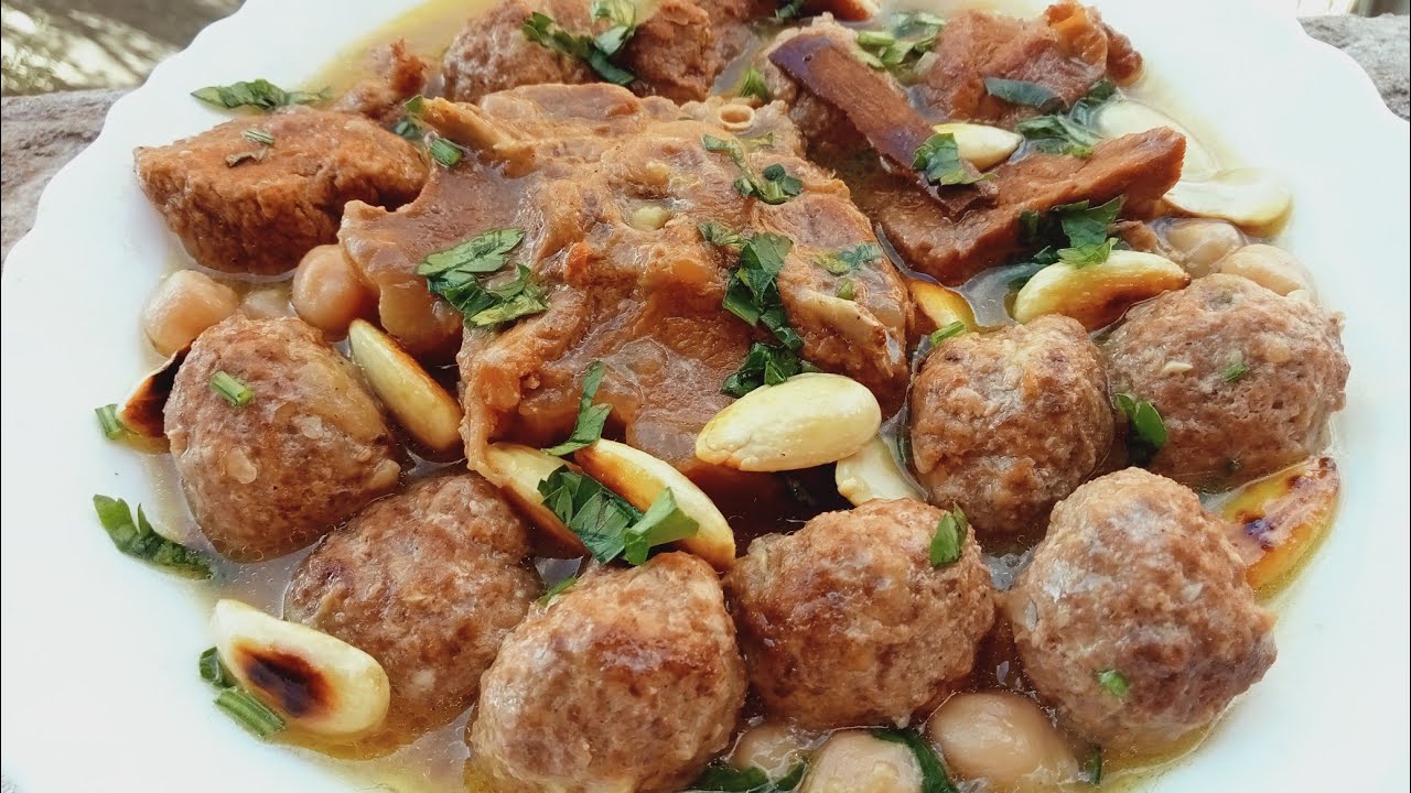 مثوم عاصيمي باللحم مرقة بيطا بنة لعراس مع سر لي خلي المرقة ميبنة