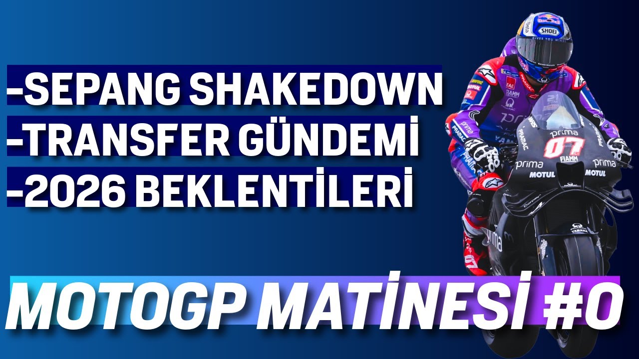 TOPRAK'IN TESTİ BİTTİ, MOTOGP TRANSFER GÜNDEMİ KARIŞIK - MotoGP Matinesi #1