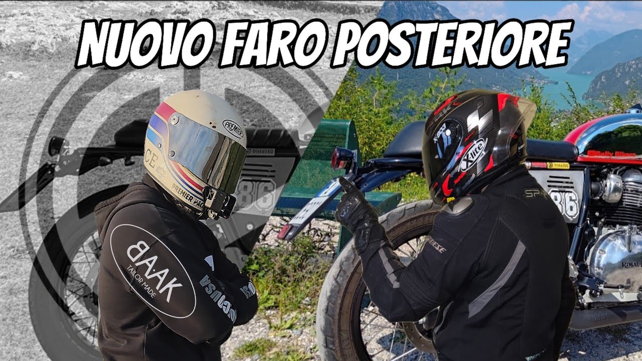 Modifiche Royal Enfield interceptor 650 pt.3 - nuovo fanale posteriore e frecce