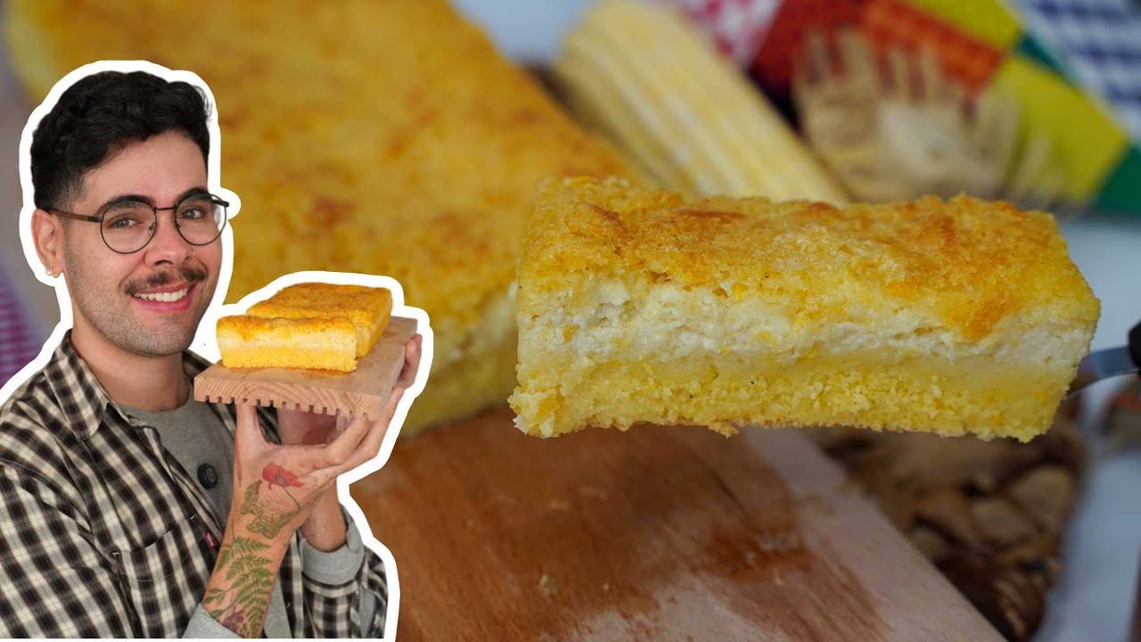 BOLO DE MILHO CREMOSO DE LIQUIDIFICADOR | FÁCIL E DELICIOSO