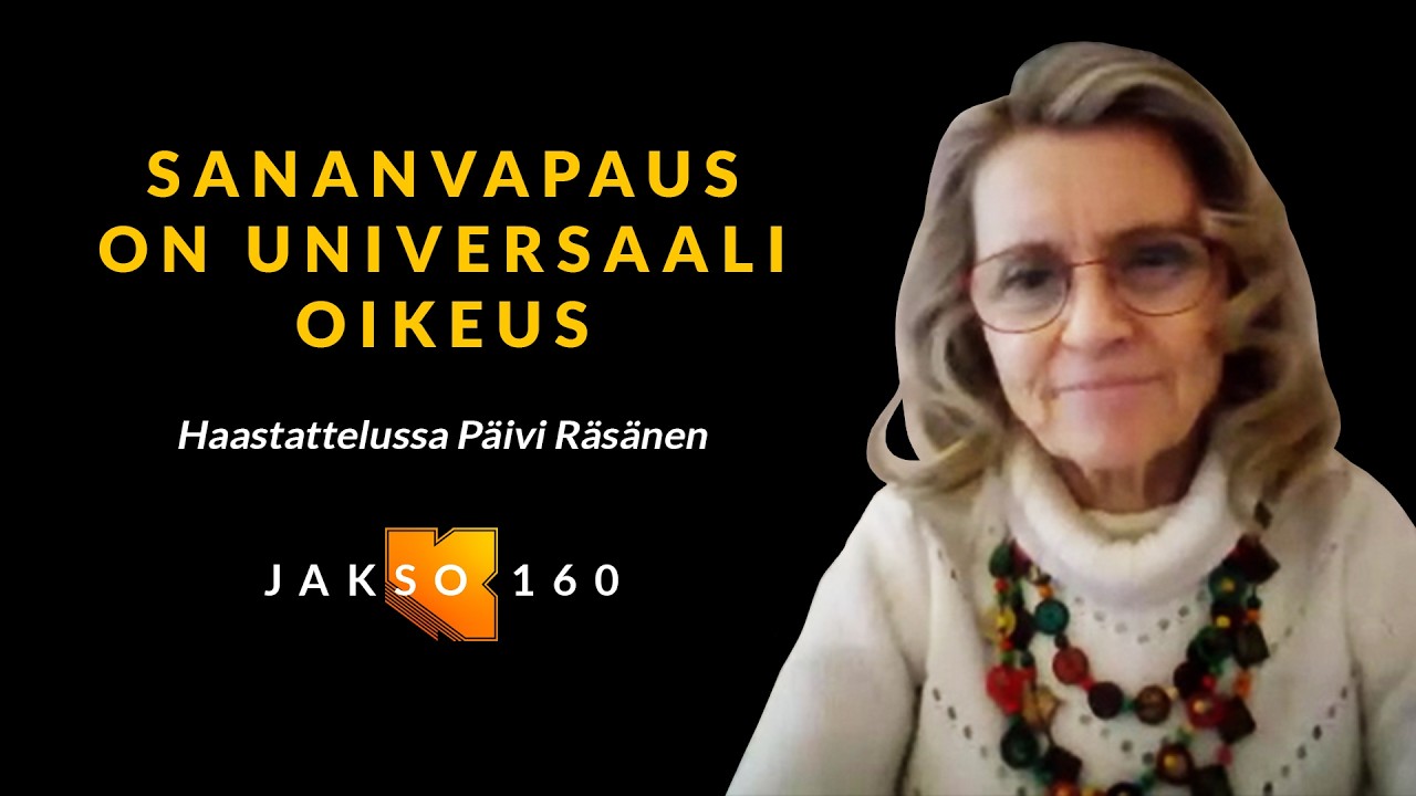Euroopan sananvapaus tilanne kiinnostaa myös Amerikassa, Päivi Räsänen