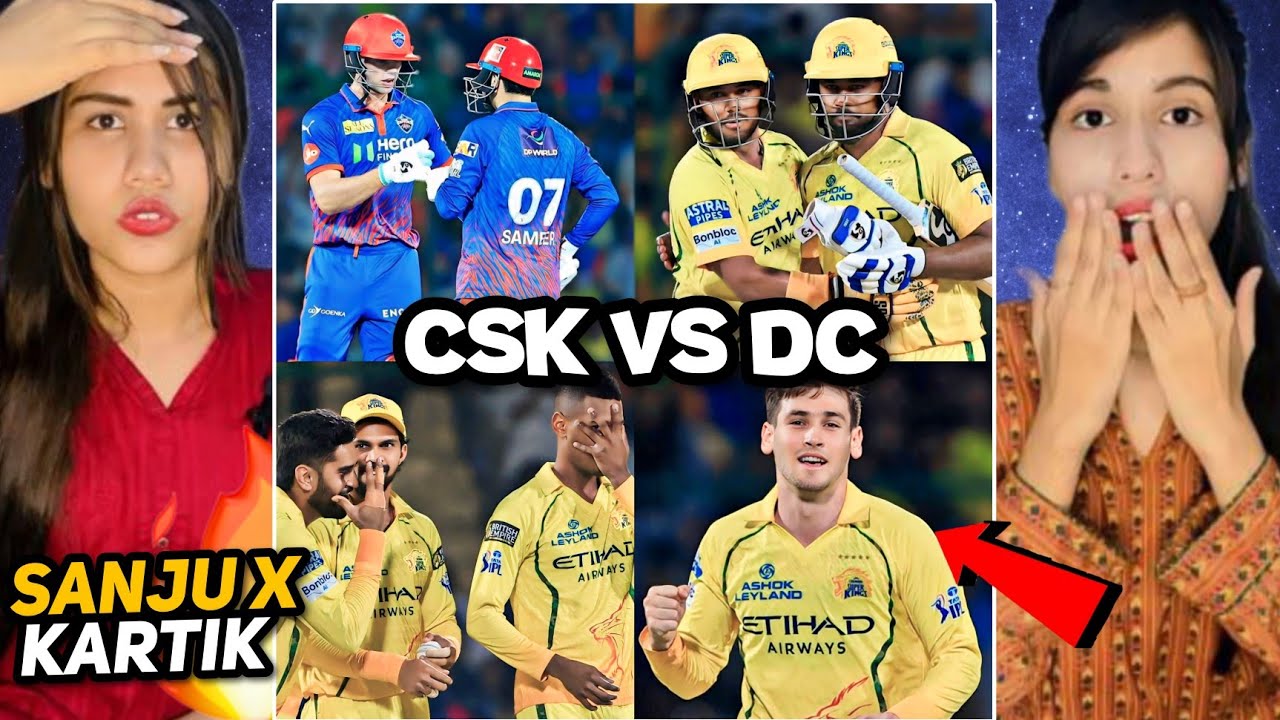 Sanju Samson  x Kartik Sharma On Fire🔥👑 | CSK Comeback l CSK Vs DC Trending Reels Reaction lIPL 2026