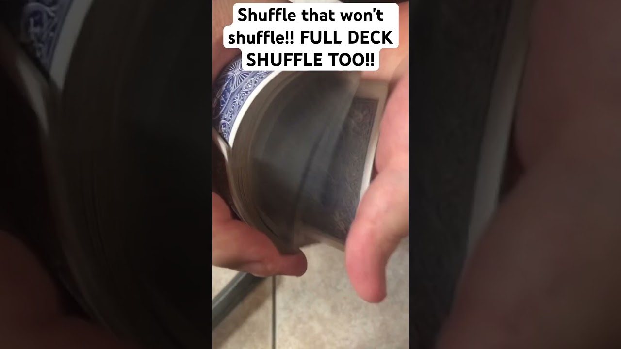 Best full deck false shuffle 