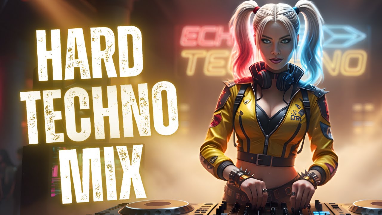 HARD TECHNO MIX 2025 | Harley Quinn DJ Set | Brutal Techno Energy