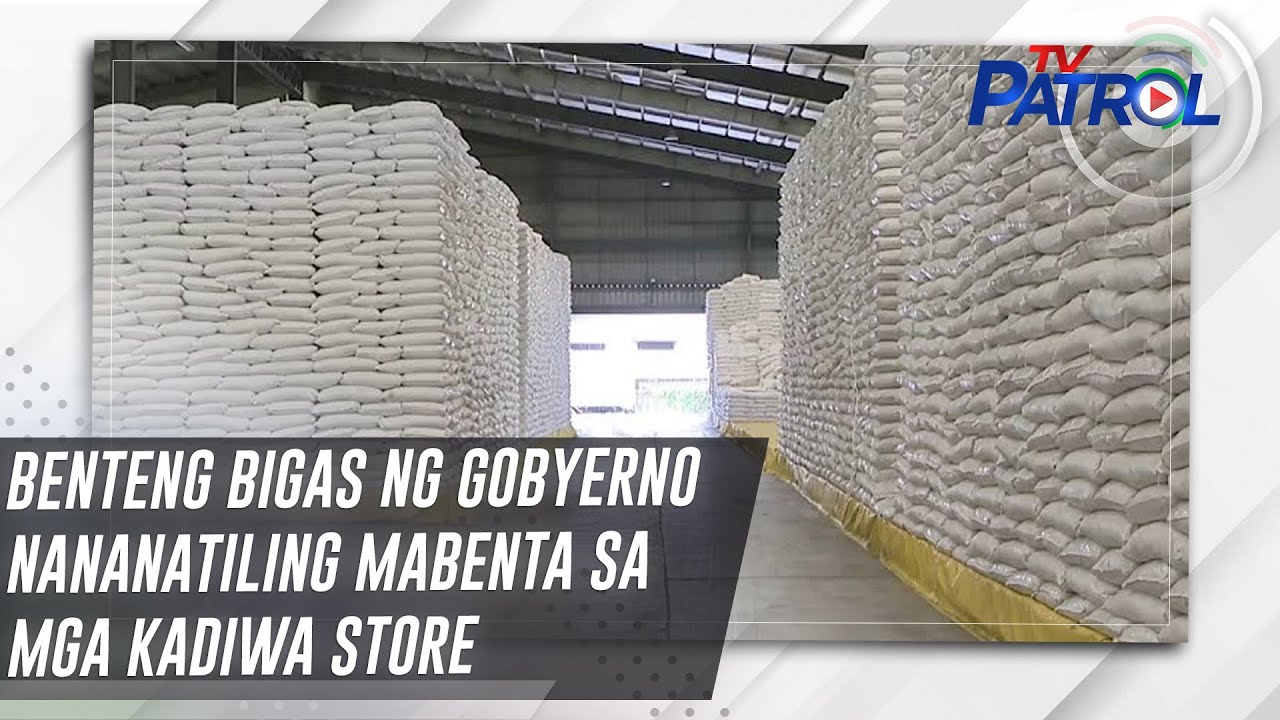 Benteng bigas ng gobyerno nananatiling mabenta sa mga Kadiwa store | TV Patrol
