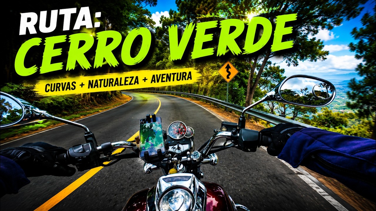 Viajando en moto al Cerro verde El Salvador | Honda Shadow 150