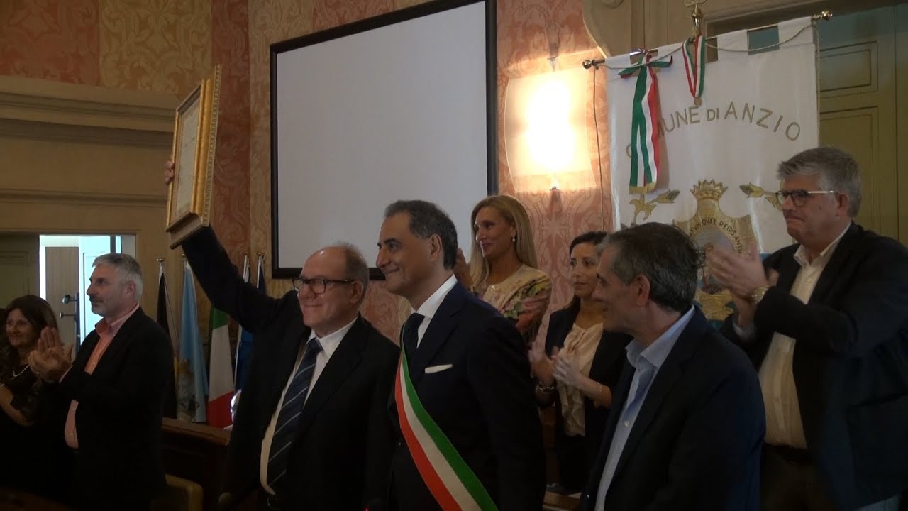30-08-19 Conferimento Cittadinanza Onoraria di Anzio a Carlo Verdone