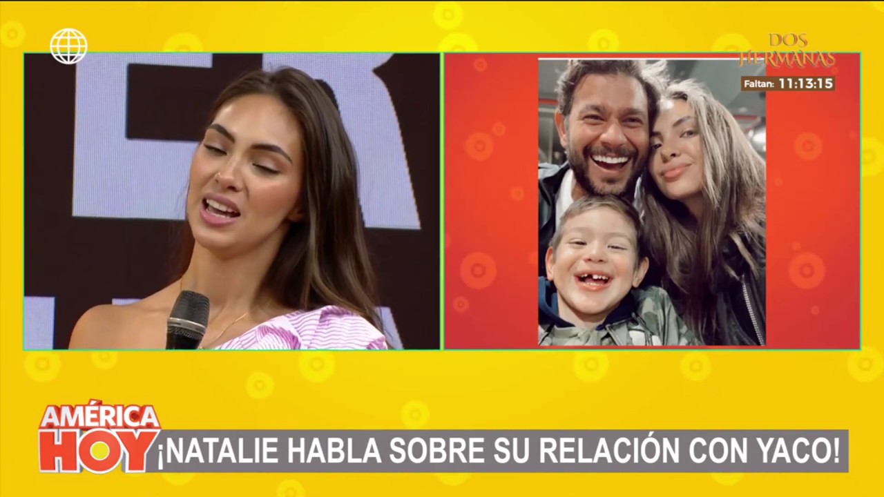 Natalie Vértiz habló sobre su relación con Yaco Eskenazi