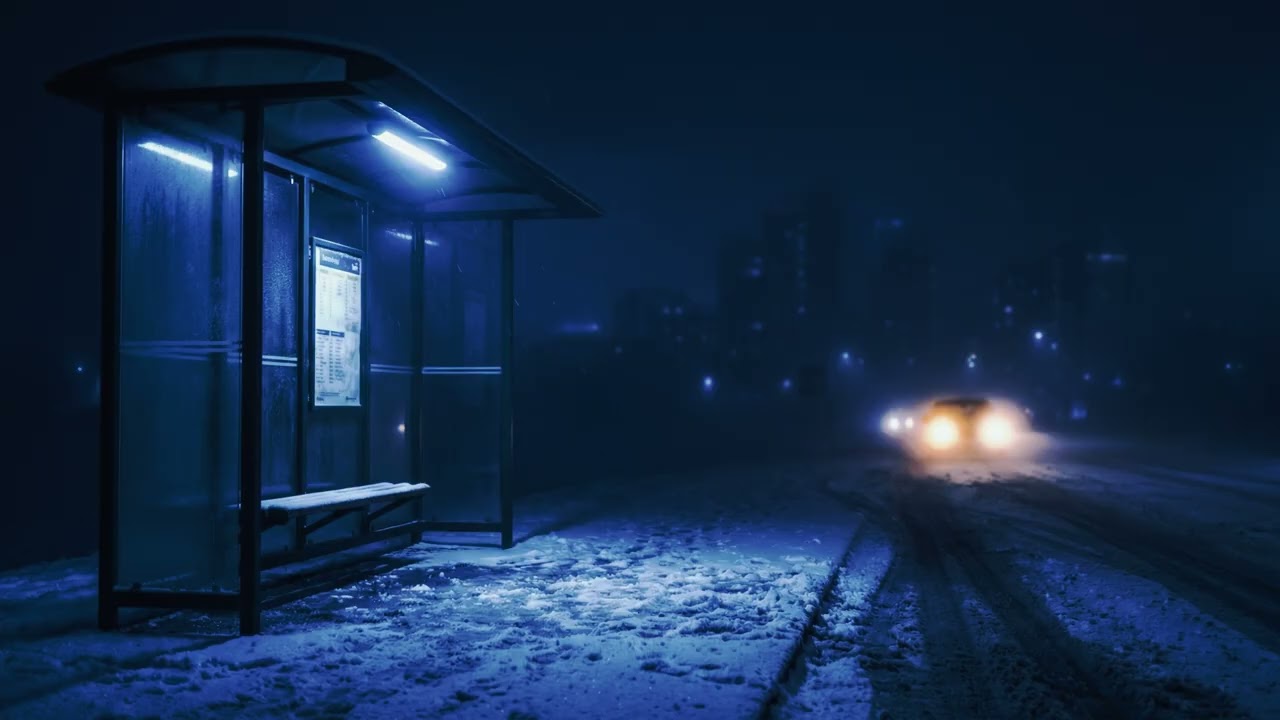 the world stopped moving so you can sleep 🌑 (deep winter ambient)