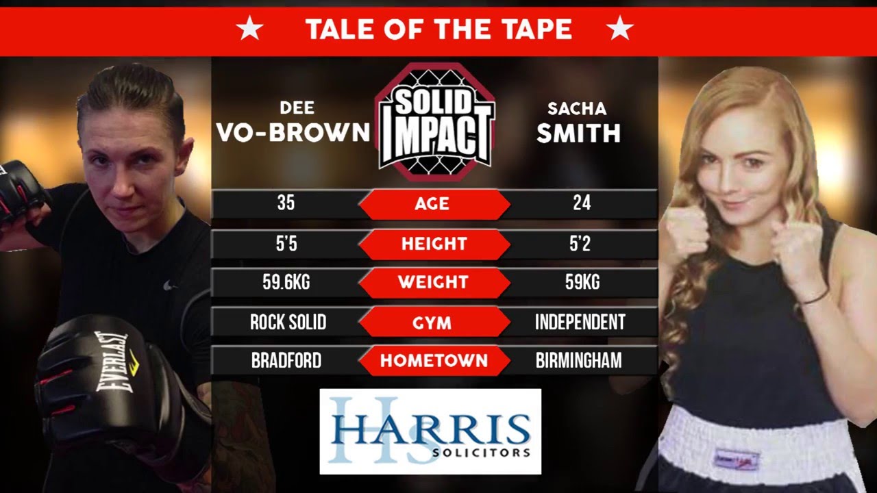 Solid Impact 3: Dee Vo-Brown vs Sacha Smith