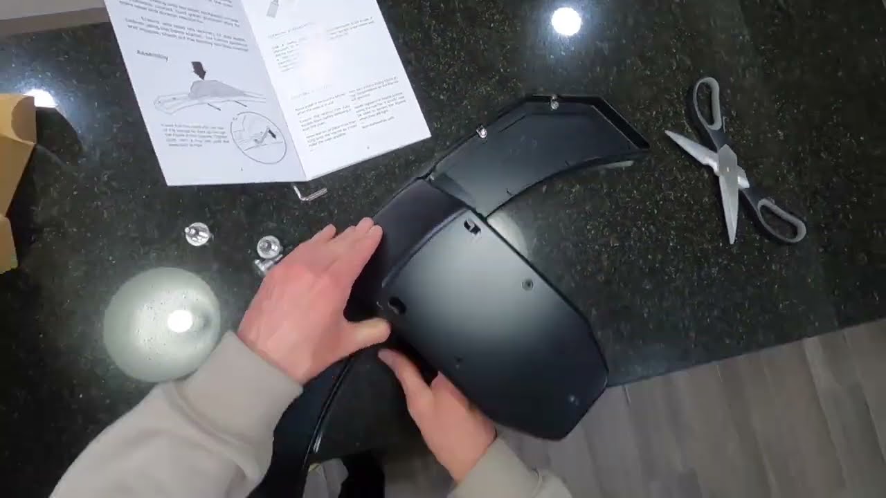 Unboxing of the Gozney Dome Mantel.