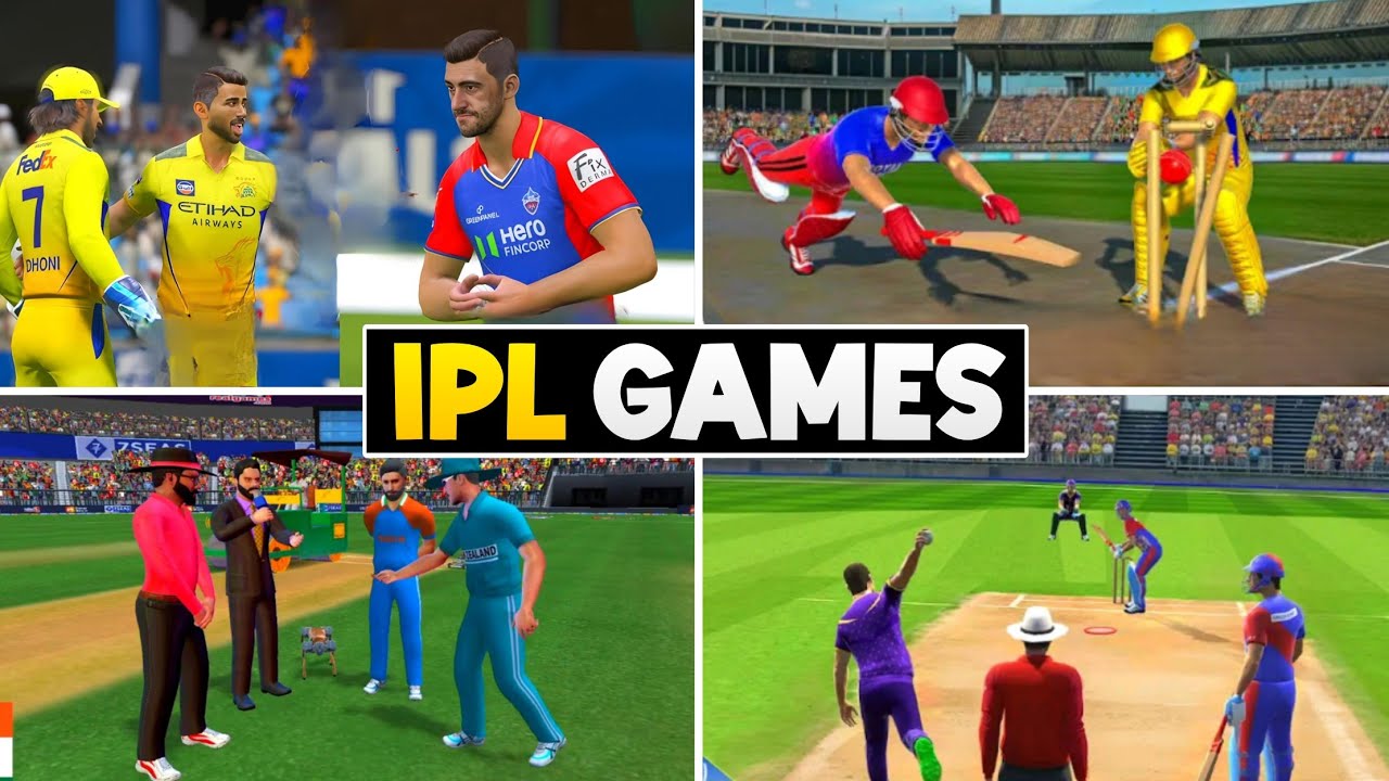 TOP 5 IPL CRICKET GAMES FOR ANDROID 2025! BEST CRICKET GAMES FOR ANDROID / NEW IPL MOBILE GAMES