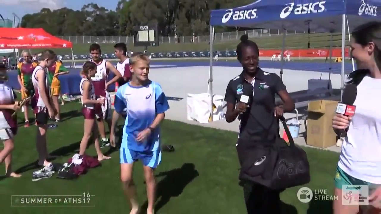 MJ Hurdle Relay - Asics Australian Little Athletics Championships