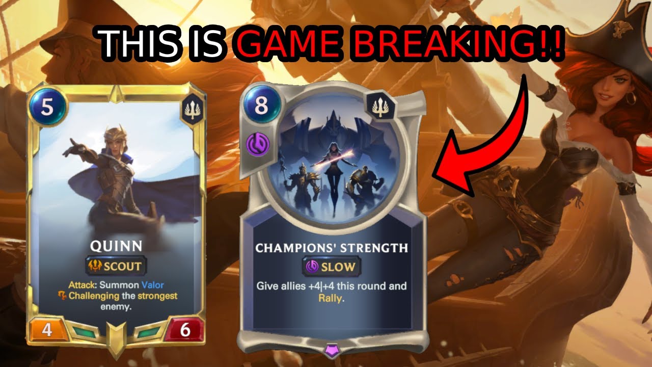 THE SCOUT KEYWORD IS JUST NOT BALANCED | Legends of Runeterra Deck Gameplay