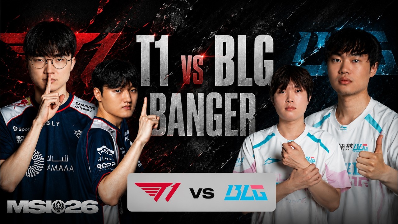 НЕВЕРОЯТНАЯ БИТВА FAKER vs KNIGHT В ПРАЙМЕ | T1 vs BLG | MSI 2026