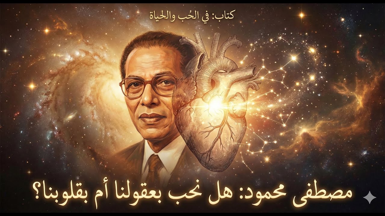 في الحب والحياة: تأملات د. مصطفى محمود 🧠❤️