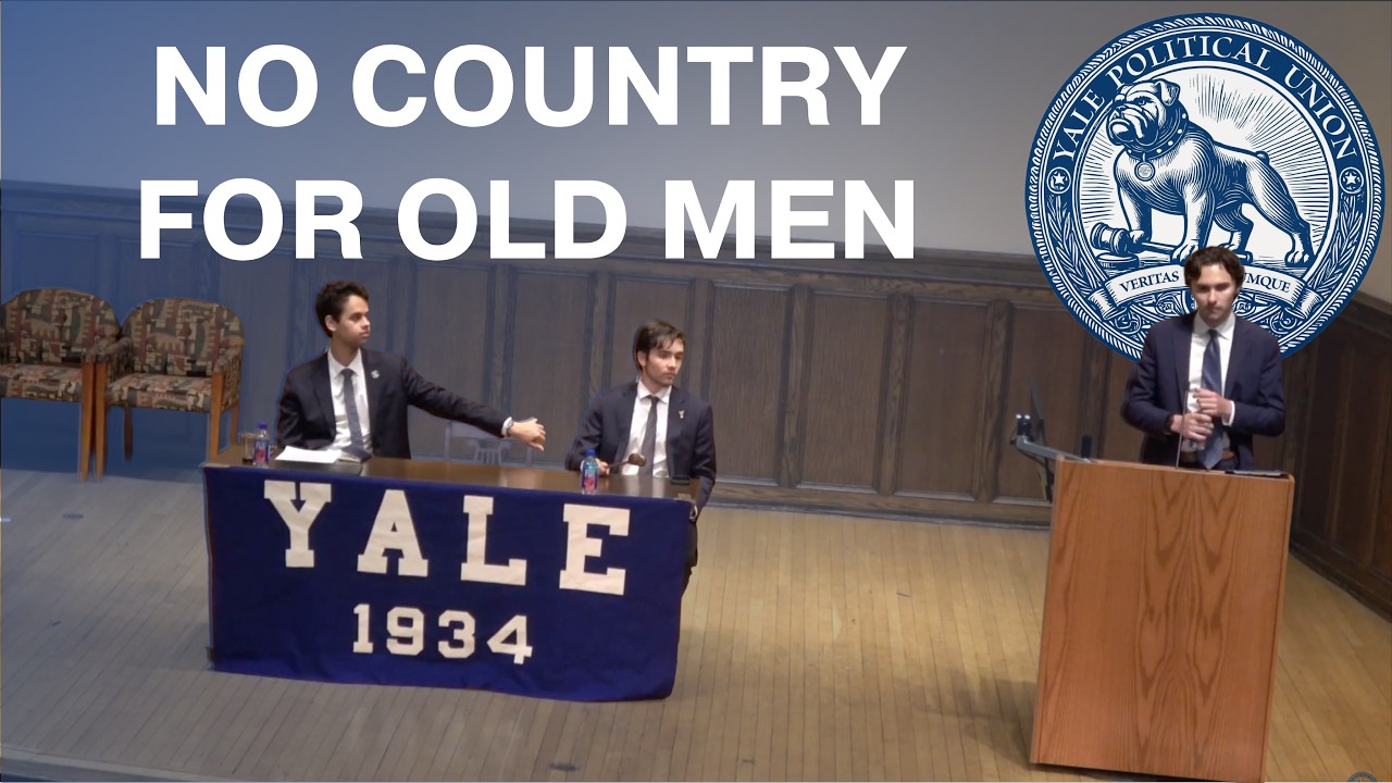 No Country for Old Men || Yale Debates David Hogg