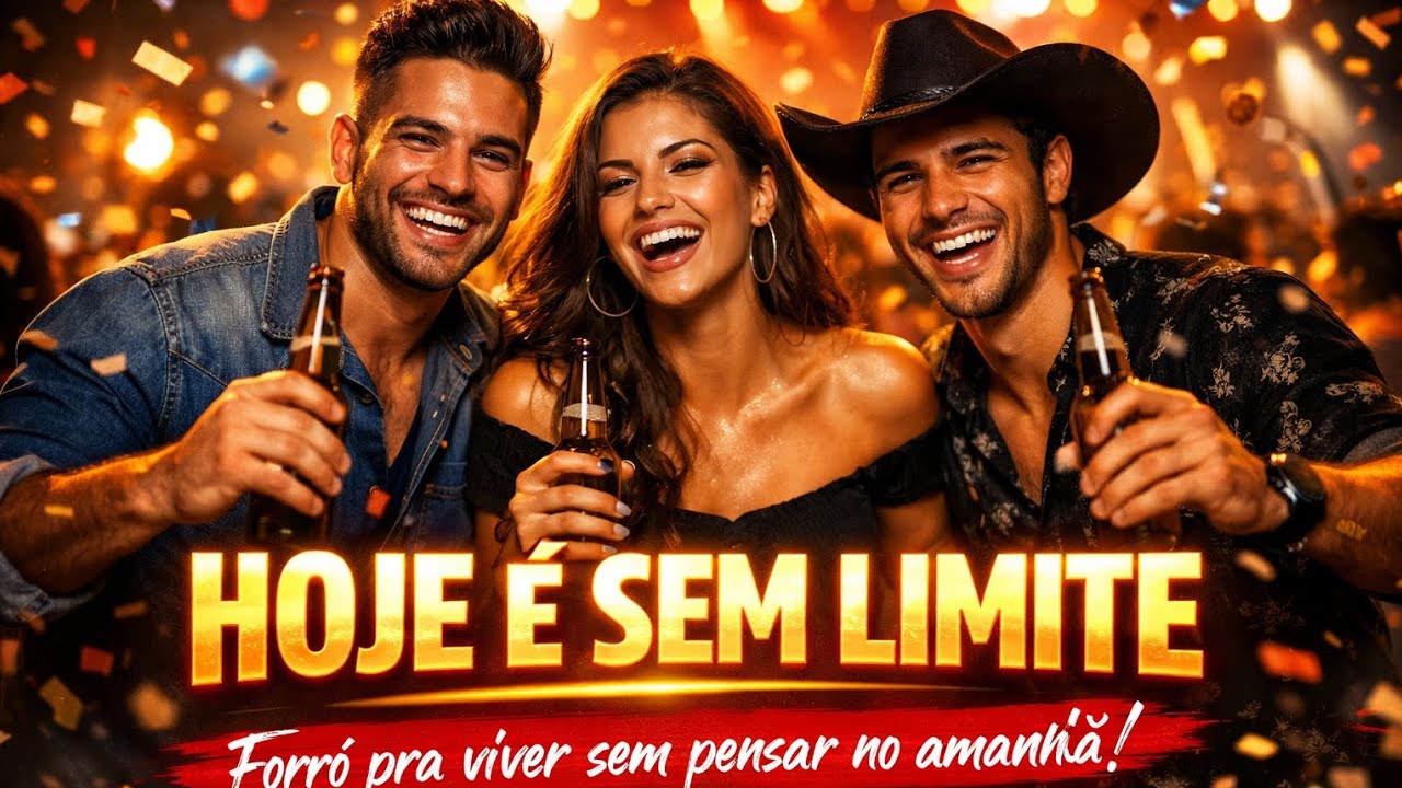HOJE É SEM LIMITE 🔥 Forró Piseiro 2026 | A Mais Animada do Ano