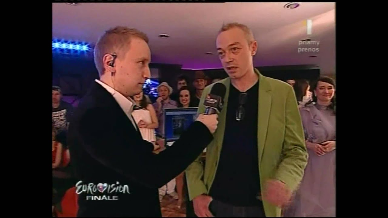 Stefaan Fernande -   interview on FINAL ESC 2010 Slovakia