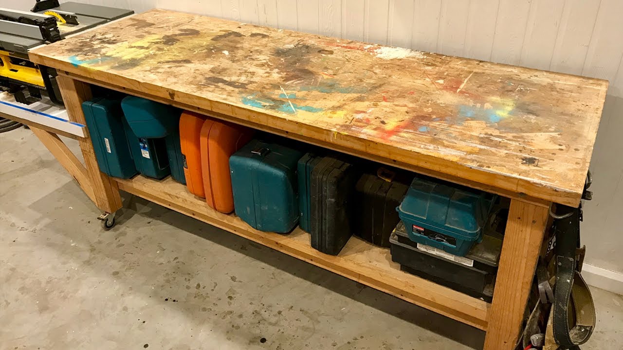 Cómo Hacer Una Mesa De Trabajo. Fácil, Barata y Resistente! - Hazlo Tu Mismo!