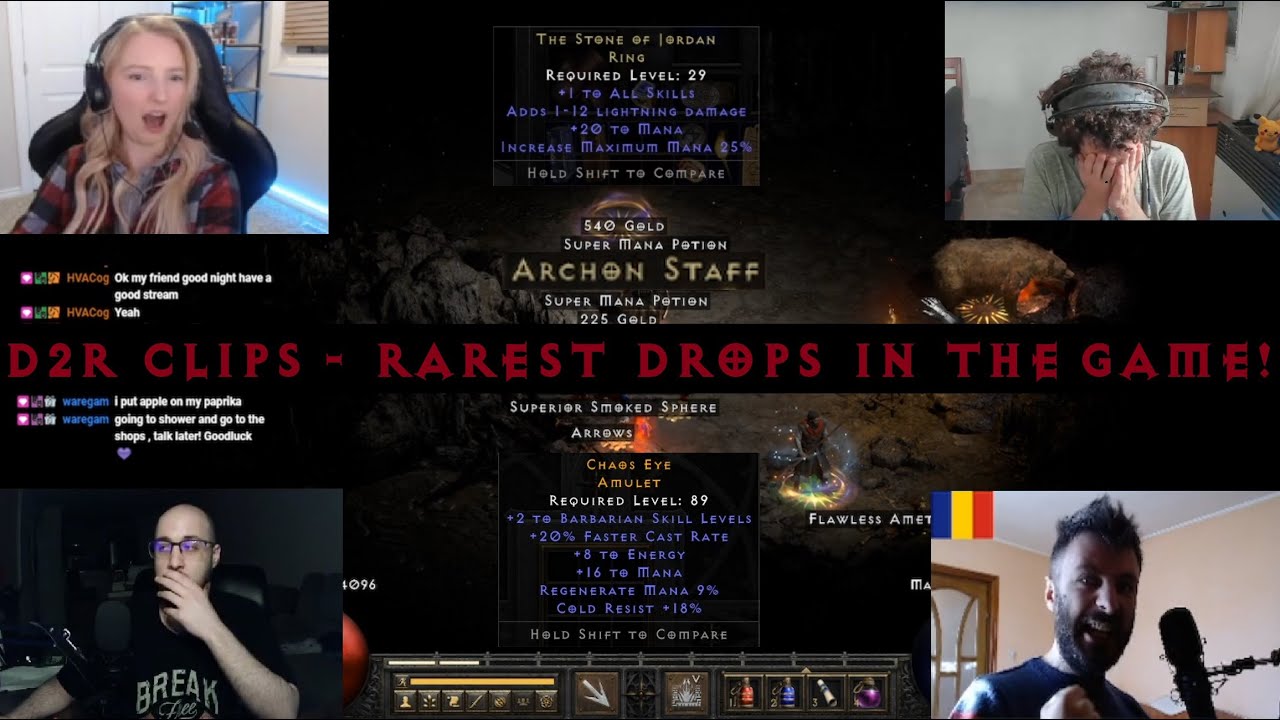 D2R CLIPS #49 - HIS CRAFTING LUCK IS INSANE, NEVER UNDERESTIMATE SOULS, RW FAIL & TAKE THAT TJ !!!