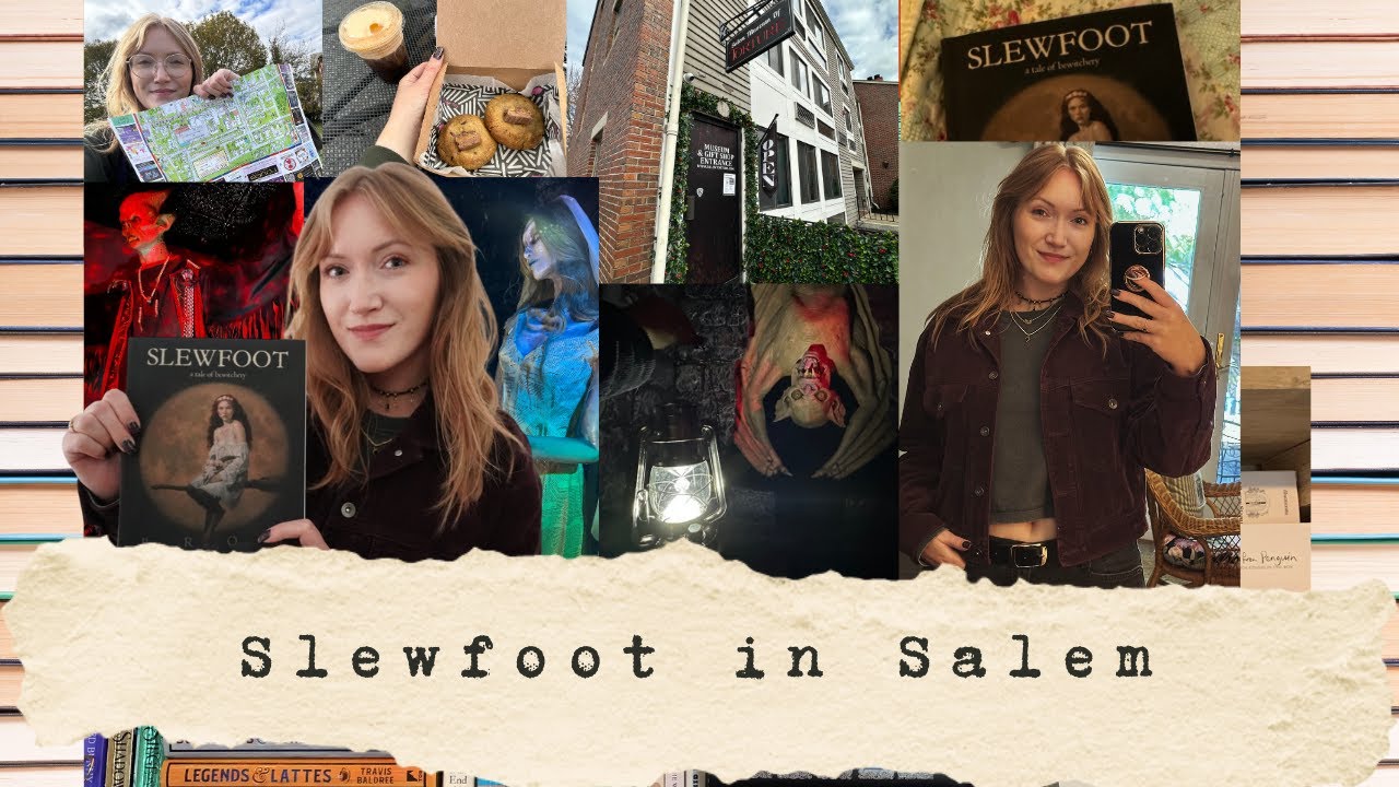 Slewfoot in Salem [Reading Vlog] ✨