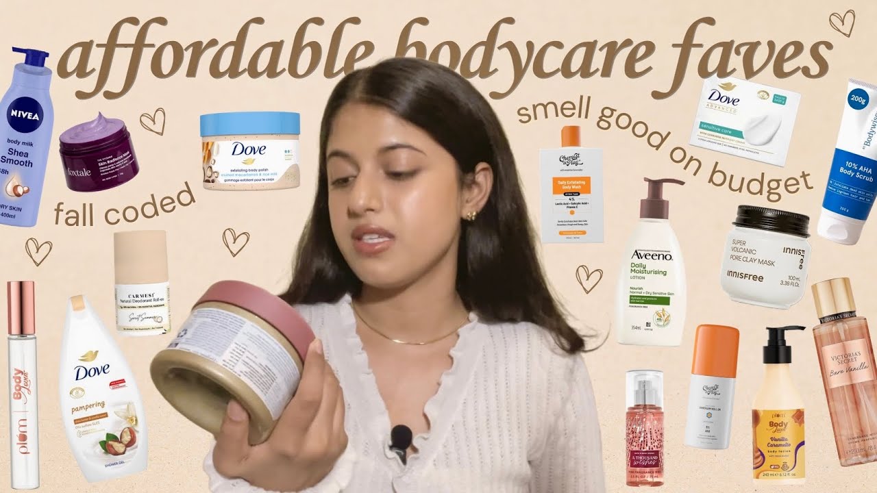 AFFORDABLE BODYCARE FAVES🍂🤍 smell good all day on a budget✨shower & hygiene essentials⭐️🧁
