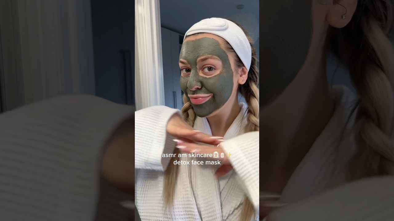 asmr am skincare💆🏼&zwj;♀️ #asmr #asmrskincare #asmrskincareroutine #morningskincare #amskincare